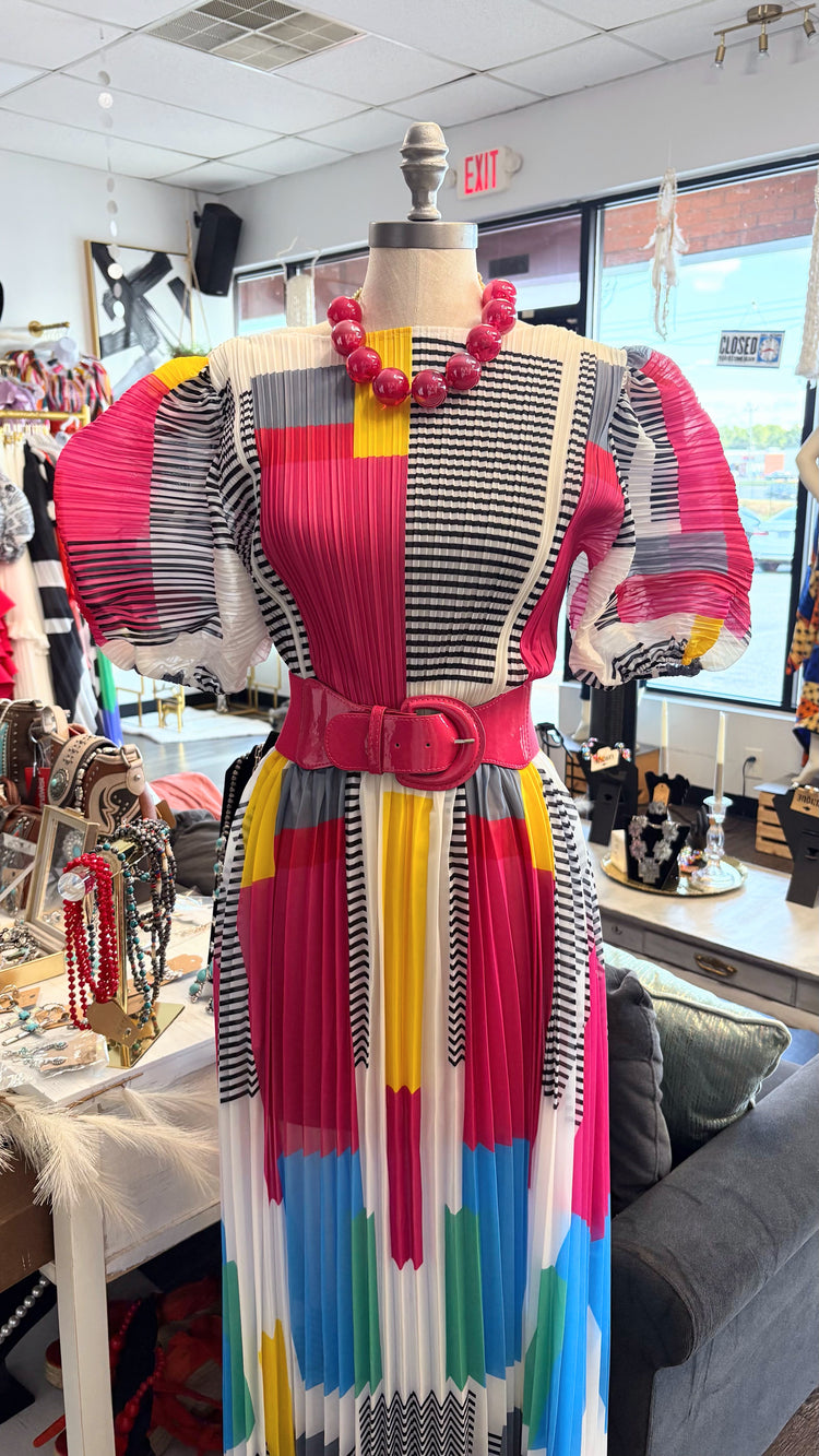 Harley Print Dress