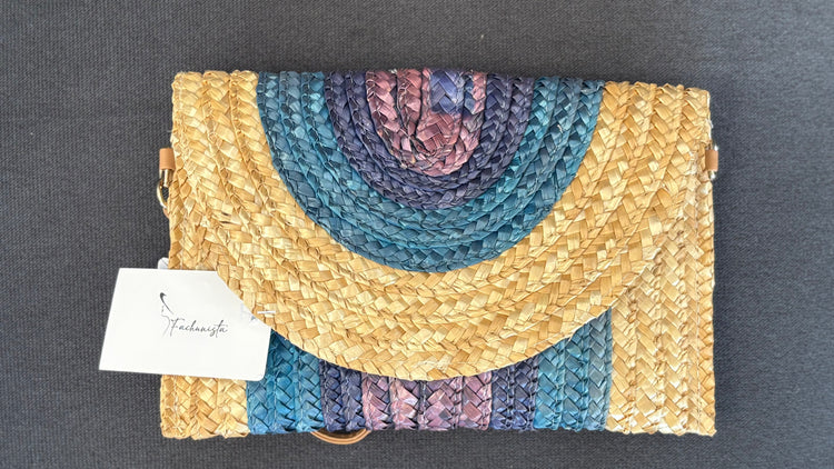 Straw Clutch Bag