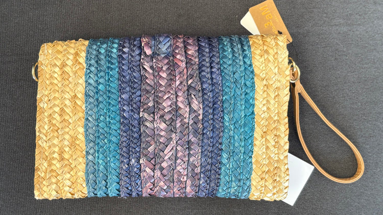 Straw Clutch Bag