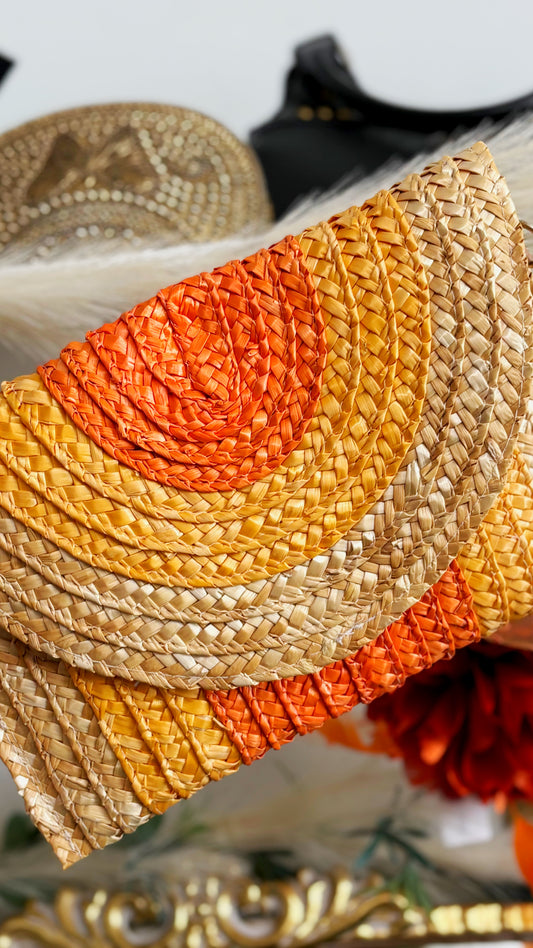 Straw Clutch Bag