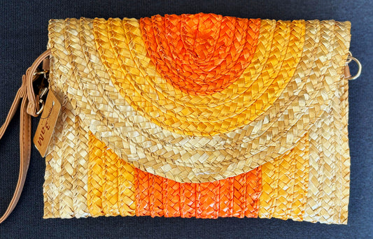 Straw Clutch Bag