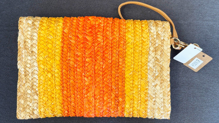 Straw Clutch Bag