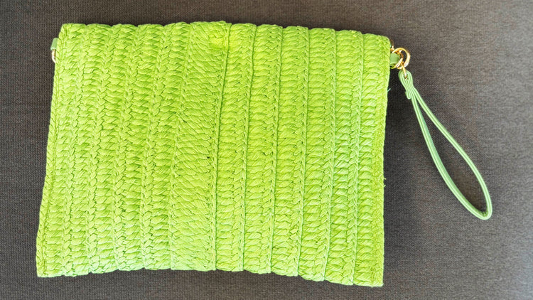 Straw Clutch Bag