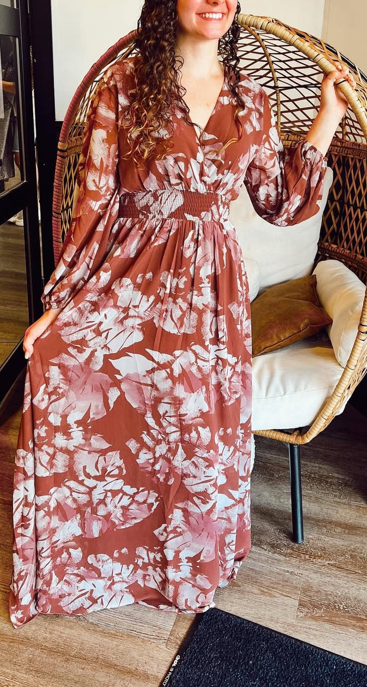 Print Maxi Dress