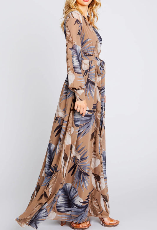 Print Maxi Dress
