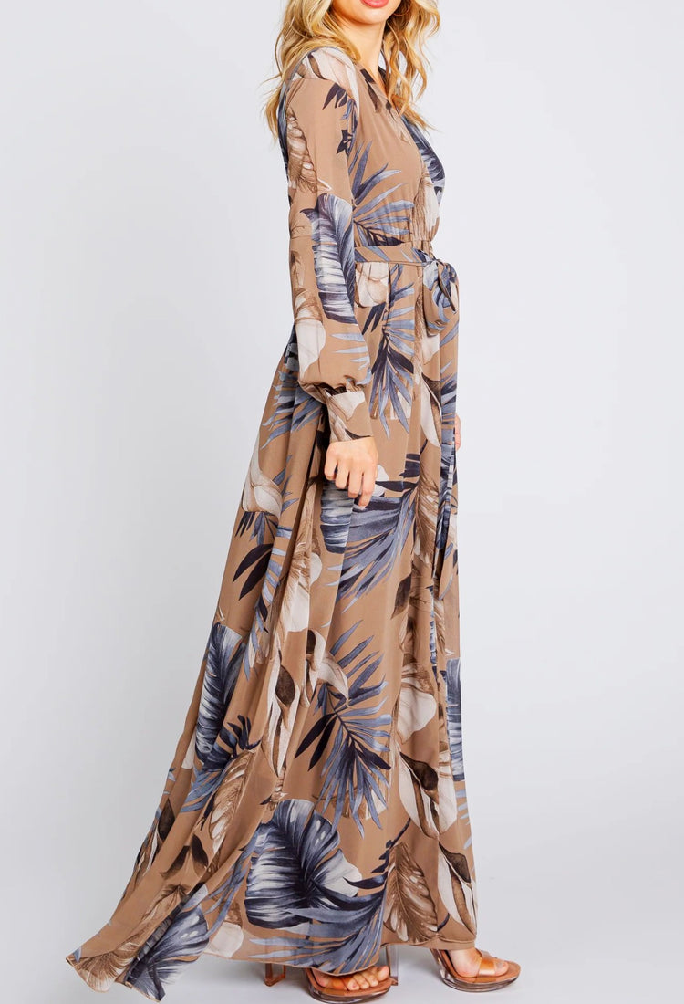 Print Maxi Dress