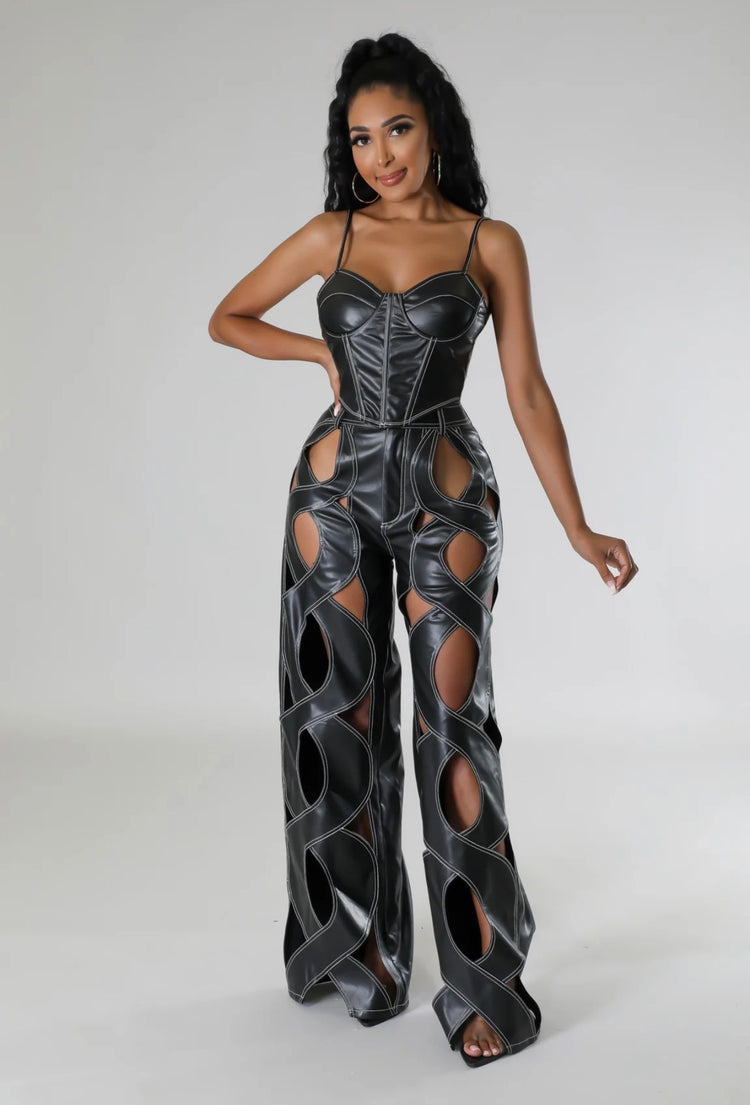 Black Cut Out Bottoms