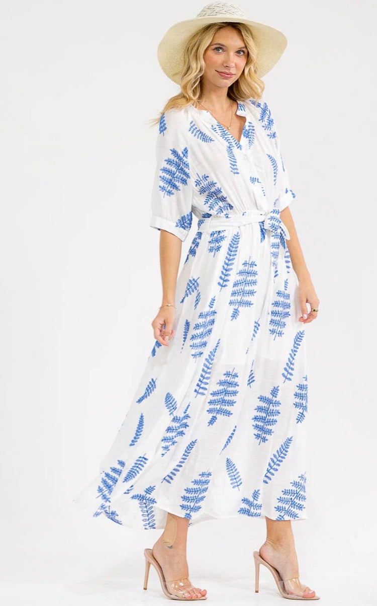 Carmen embroidery dress