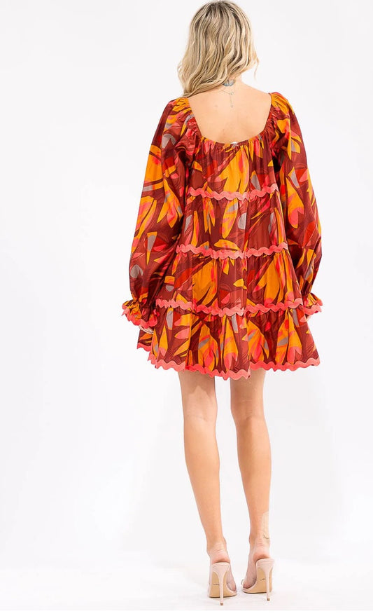 Joy Rust Dress