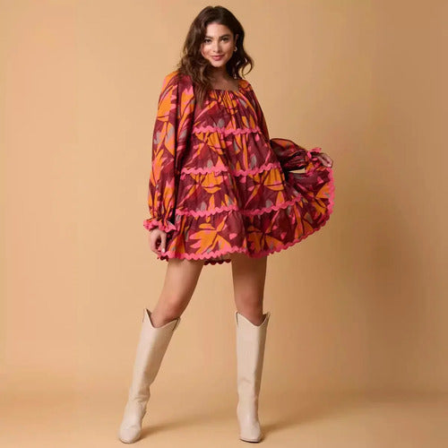 Joy Rust Dress