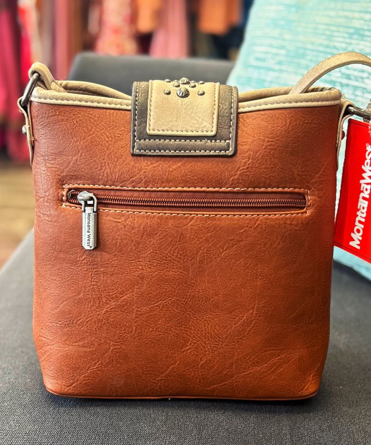 Turquoise Center Stone Bag