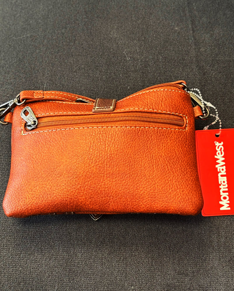 Tribal Buckle Cross Body Bag