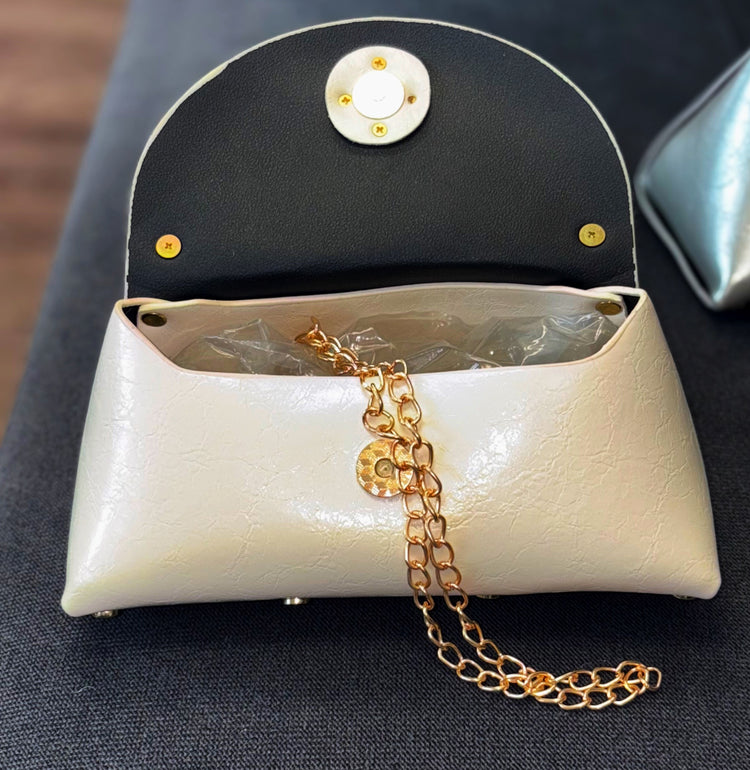 Pearl Chain Detail Bags