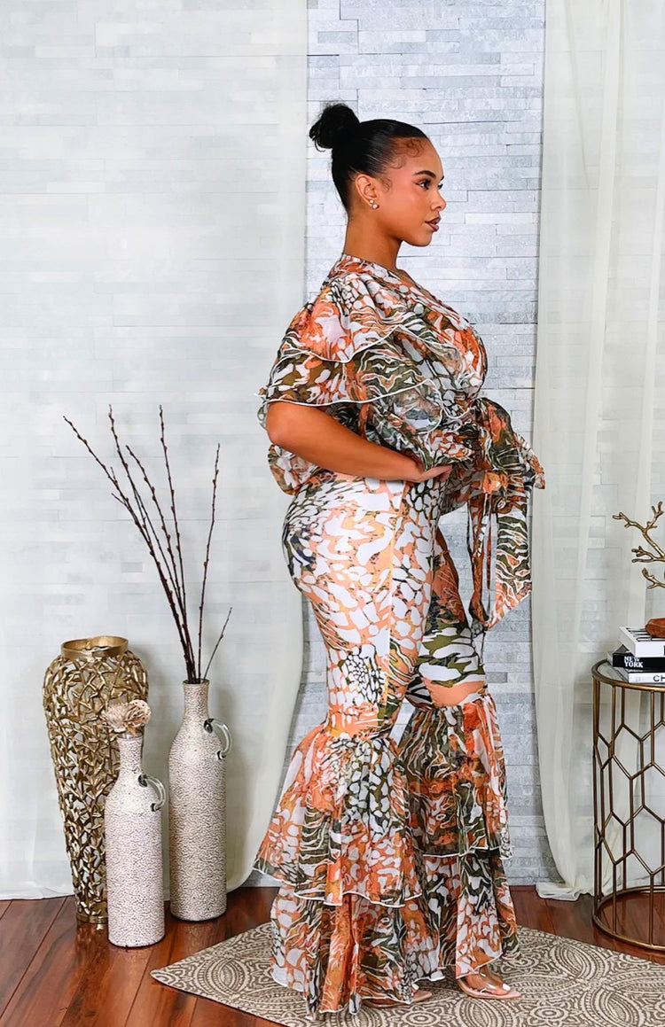Fancy Floral Stretch Set