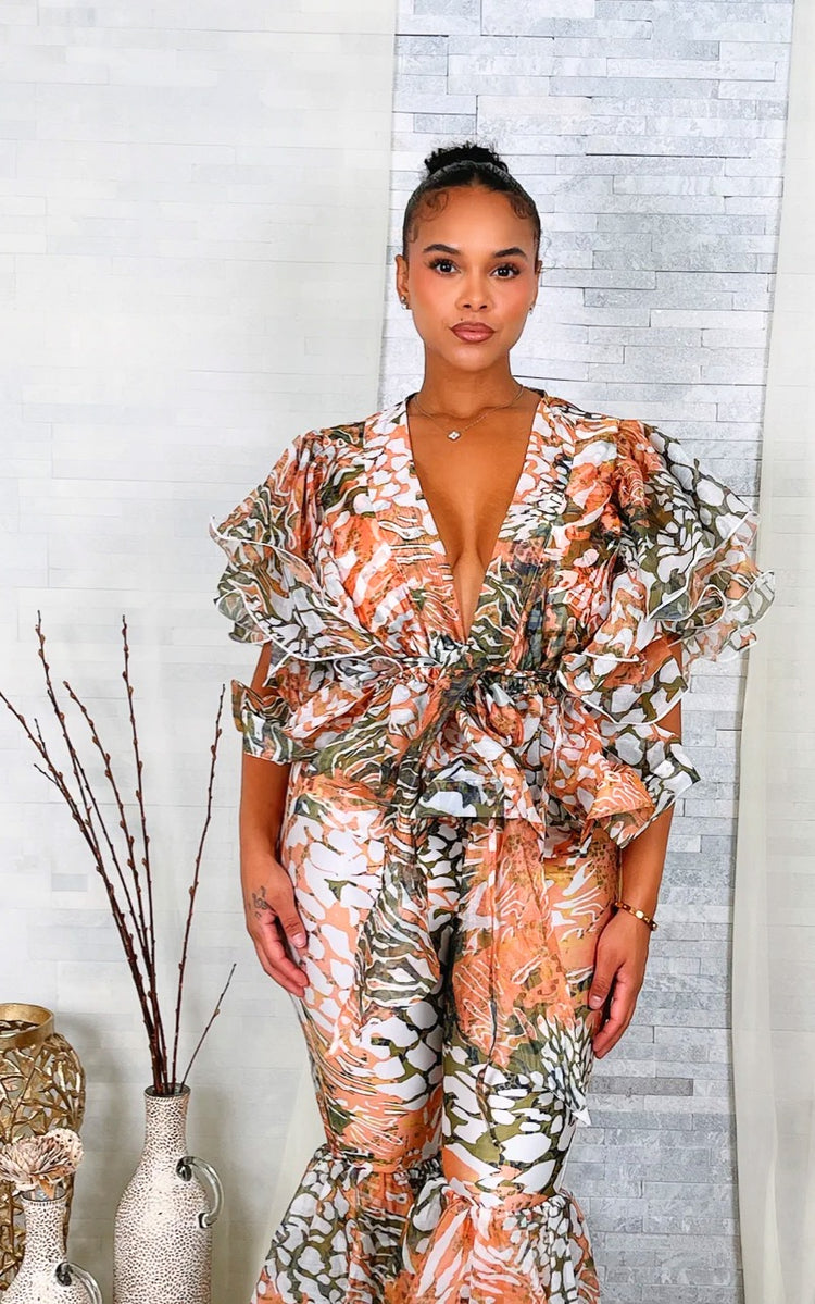 Fancy Floral Stretch Set