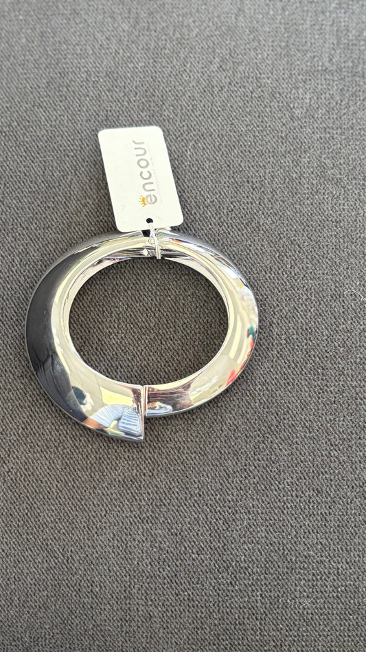 Silver Clap Bracelet