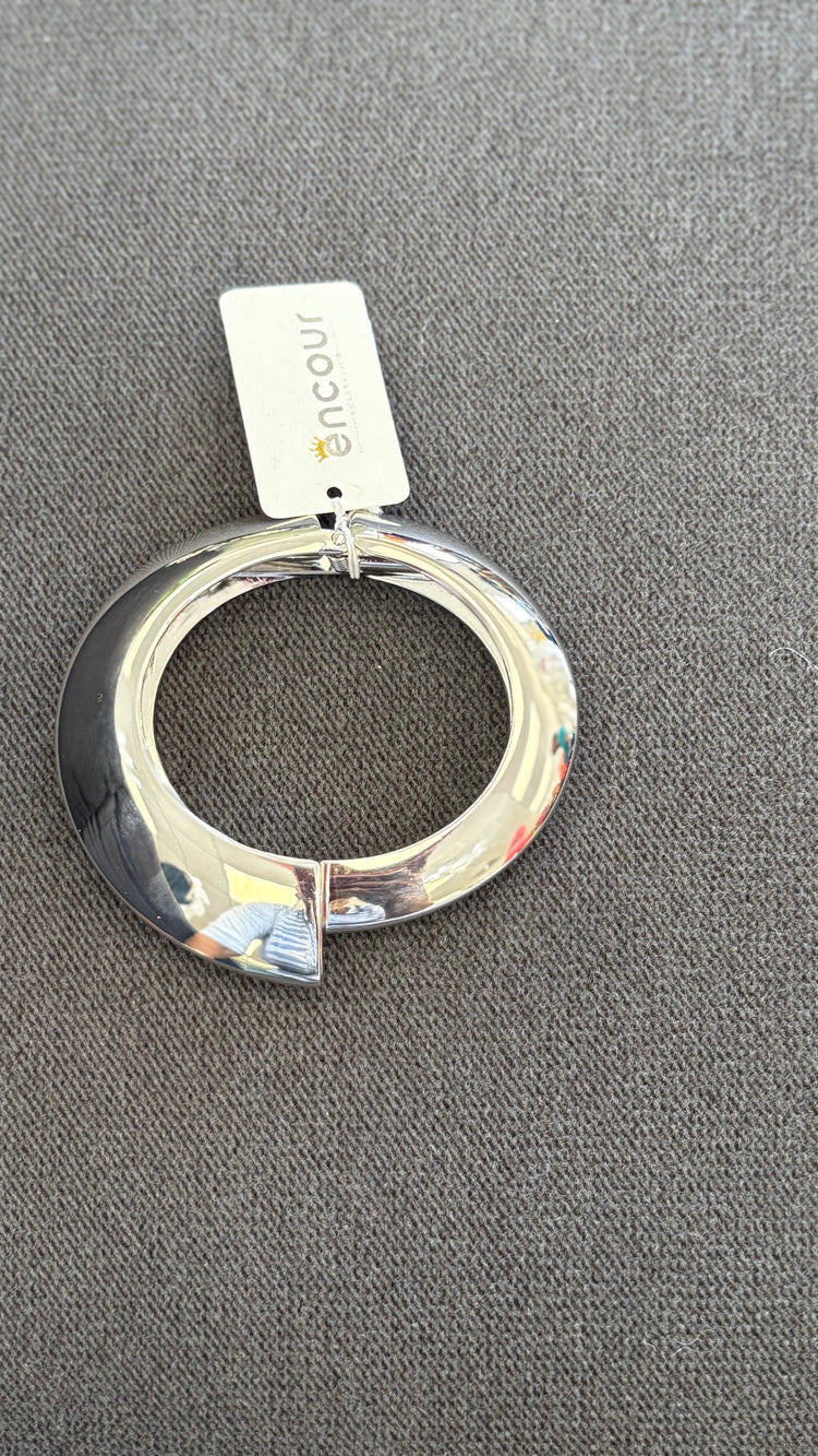 Silver Clap Bracelet