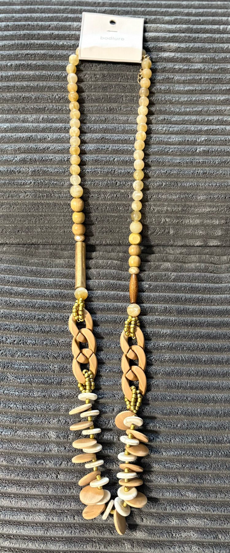 Tan Mixed Necklace