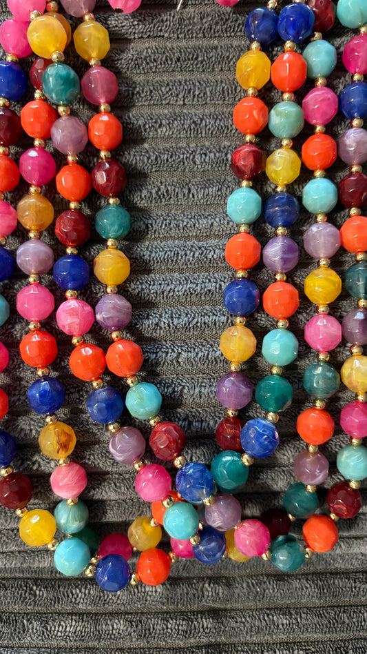 Multi Beaded Necklace