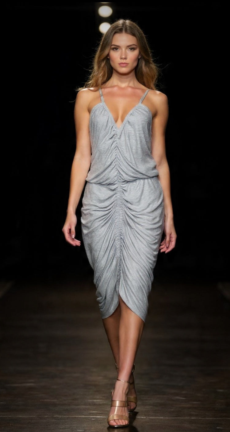 Carlie Gray Stretch Dress