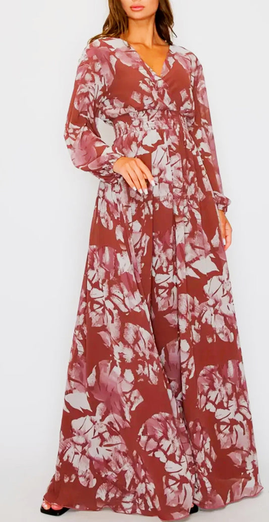 Print Maxi Dress