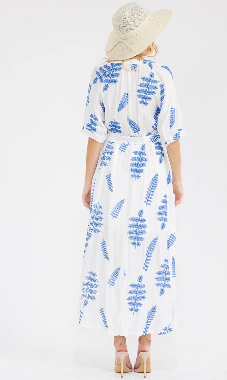 Carmen embroidery dress