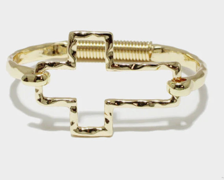 Cross Clip Bracelet