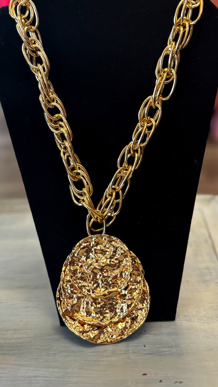 Circle Design Necklace