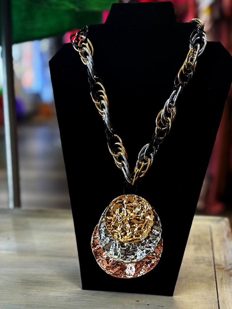 Circle Design Necklace