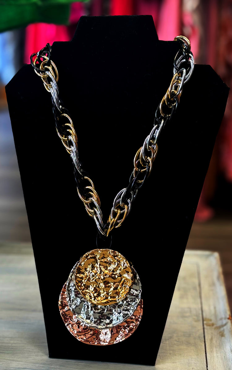 Circle Design Necklace