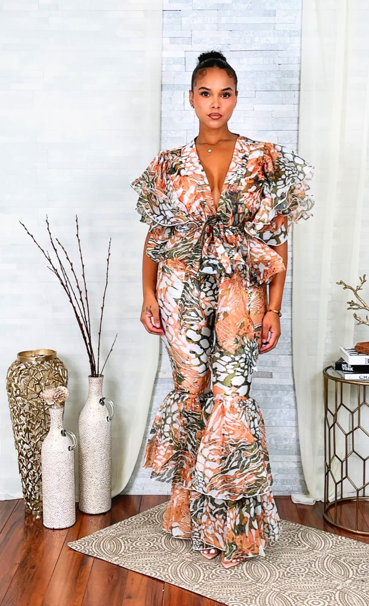 Fancy Floral Stretch Set
