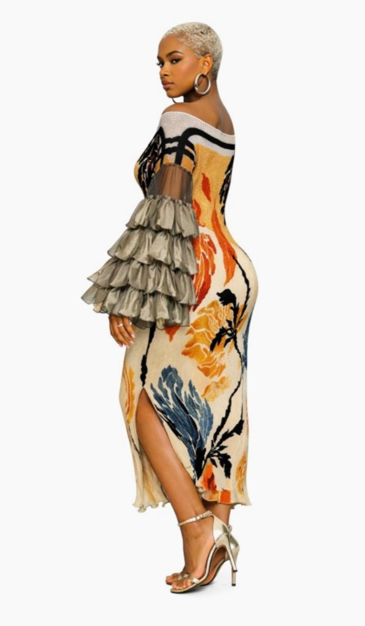 Farrah Detail Sleeve Dress