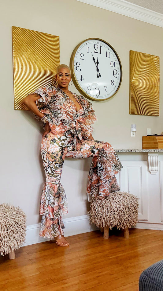 Fancy Floral Stretch Set