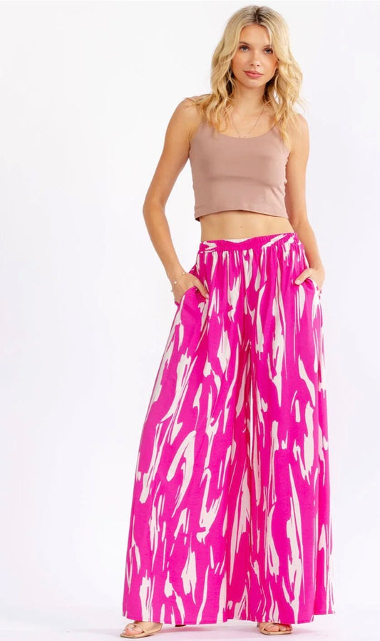Wide Leg Pocket Bottom