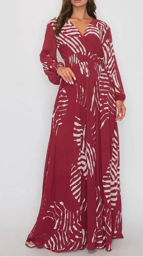 Print Maxi Dress
